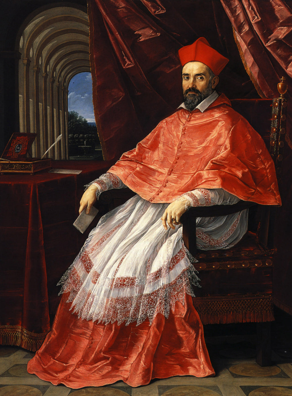 Portrait du cardinal Roberto Ubaldini