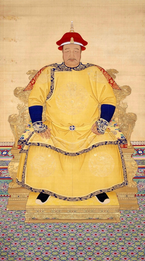 Portrait de Hong Taiji