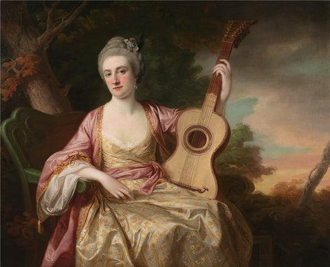 Portrait de Maria Walpole, comtesse Waldegrave