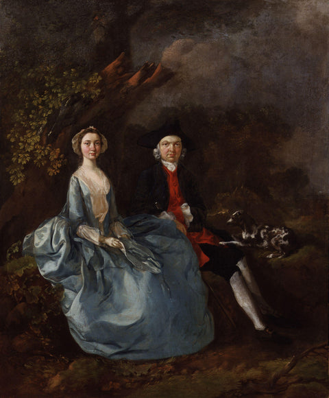 Portrait de Sarah Kirby (née Bull) et John Joshua Kirby