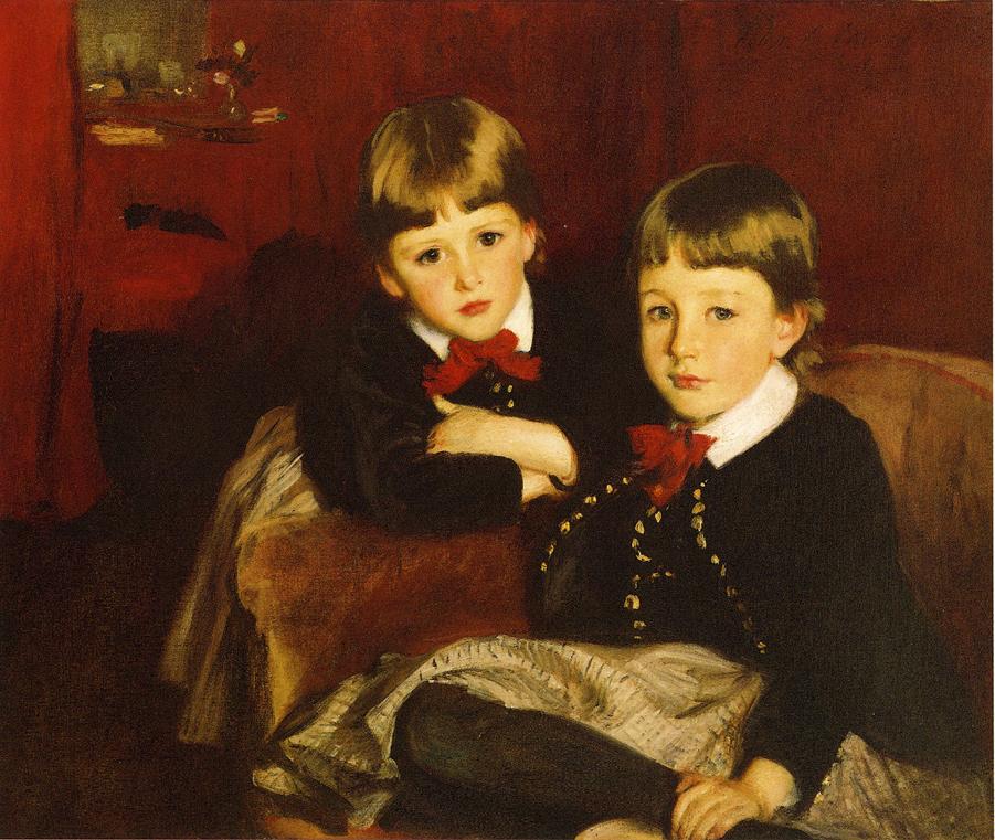 Portrait de deux enfants