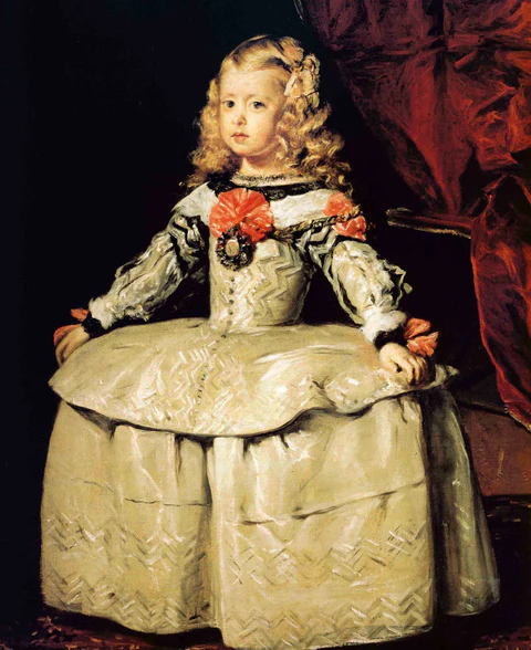 Portrait de l'infante Marguerite âgée de cinq ans