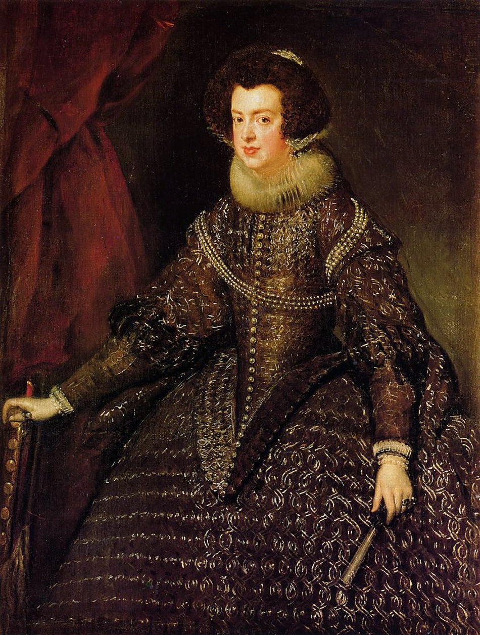 La reine Isabelle d’Espagne épouse de Philip IV