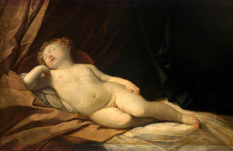 Enfant de sommeil de Christ