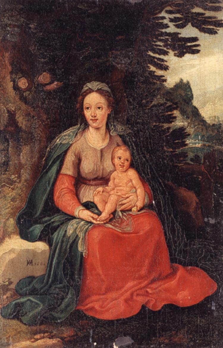 Vierge et enfant