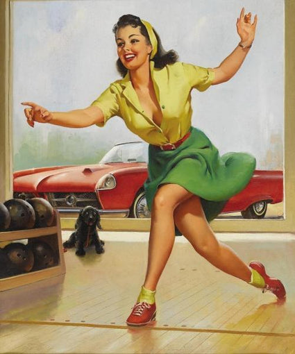 Pin up models - Custom Portrait Art of Yourself as a Pin Up Model ...