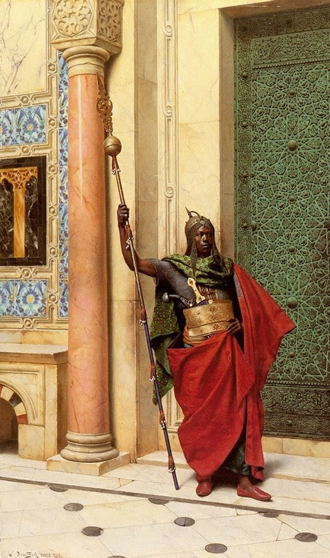 A Nubian Guard (Royal Guard)