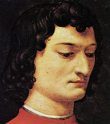 A portrait of Giuliano di Piero de' Medici