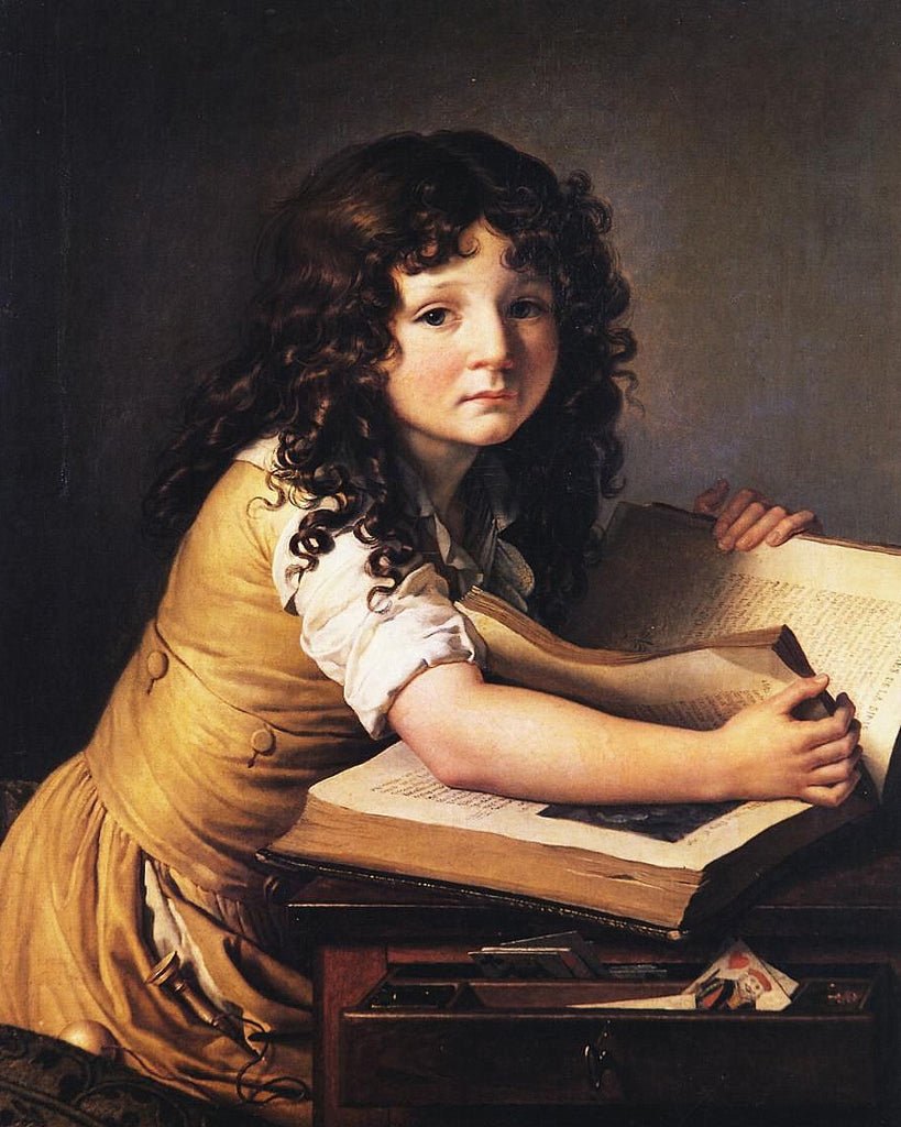 Benoît Agnès Trioson Reading a Book