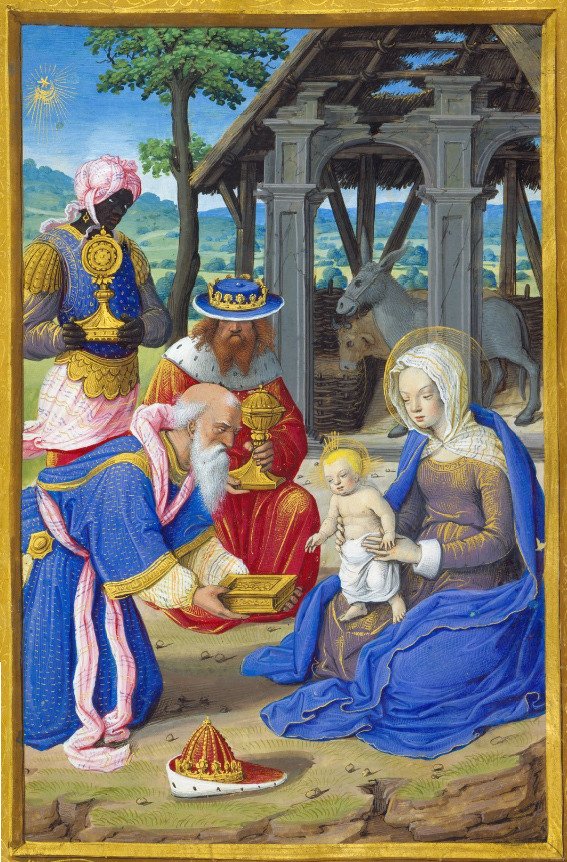 The Hours of Henry VIII Fol 61v: Adoration of the Magi
