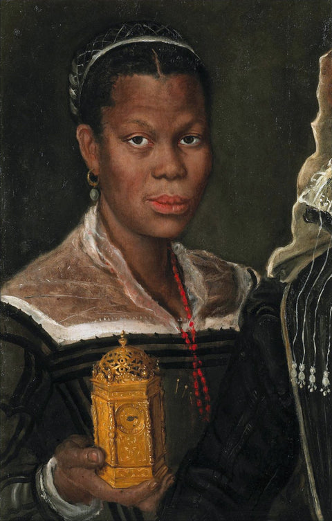 Portrait Of Elegantly Dressed African Woman