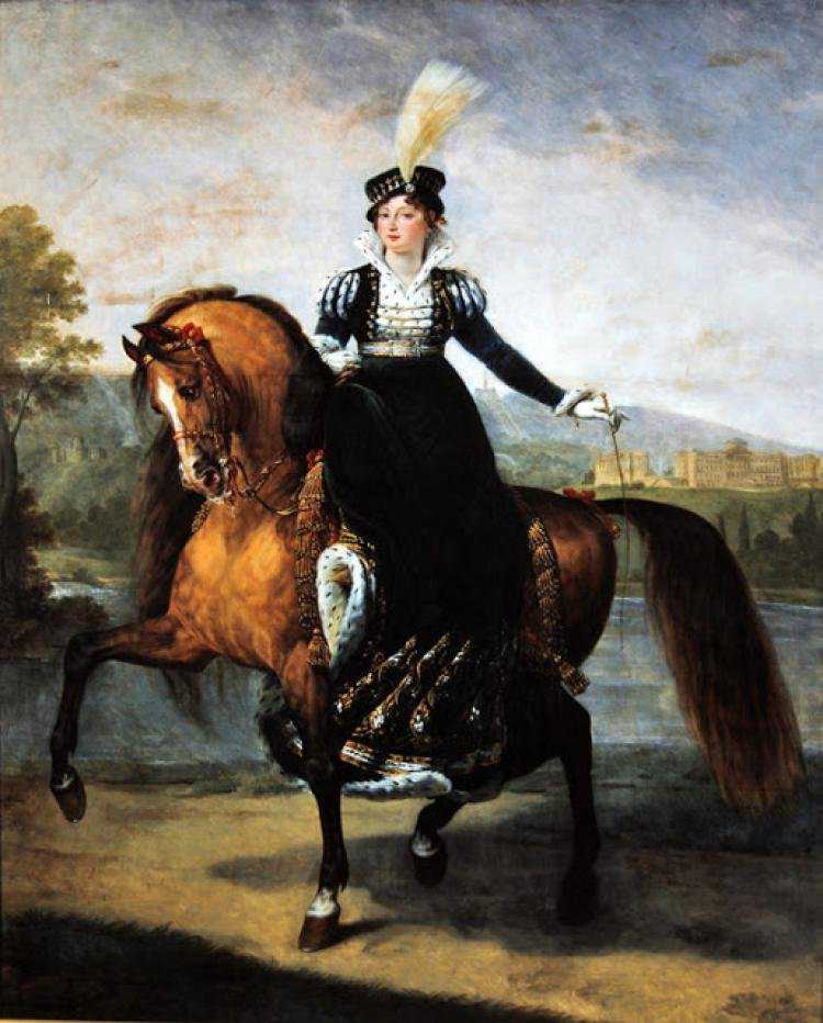 Equestrian Portrait of Catharina of Württemberg
