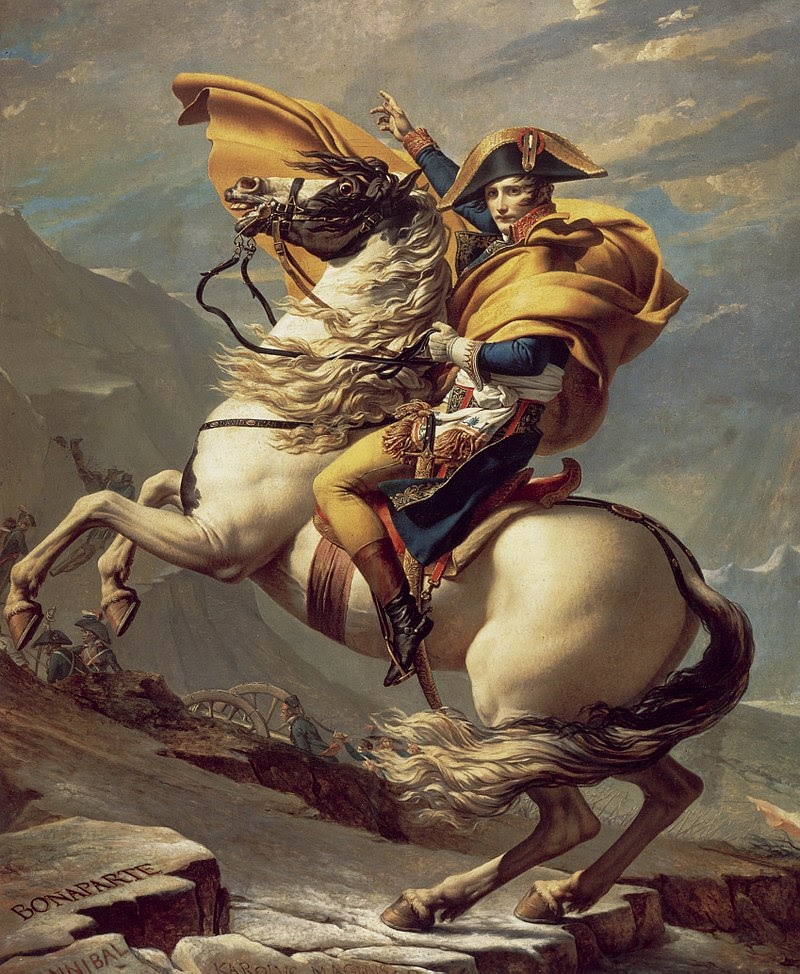 Napoleon at Saint-Bernard
