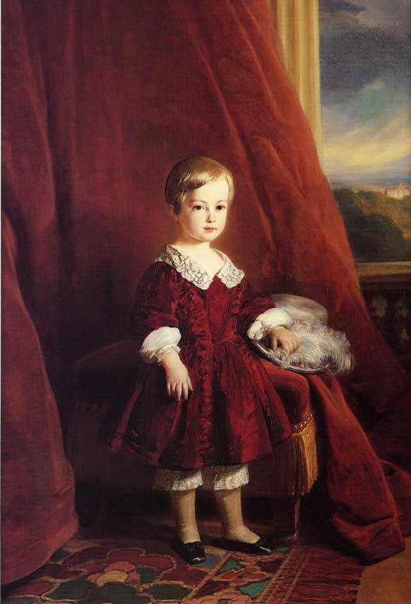 Painting of the Count of Eu as a child