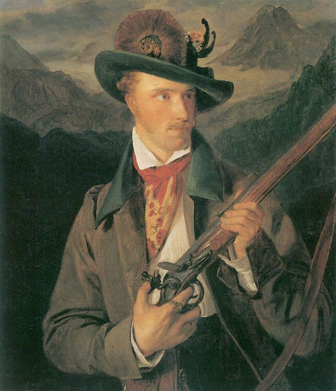 Portrait eines Tyrolers, angeblich Graf Norman