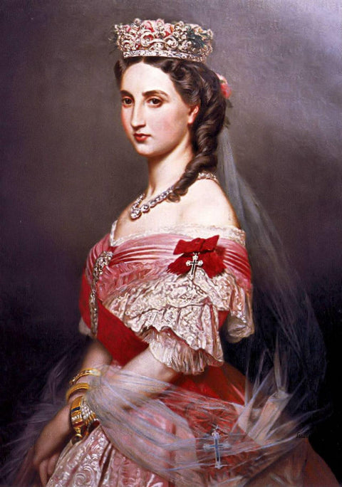 Portrait of Charlotte of Belgium