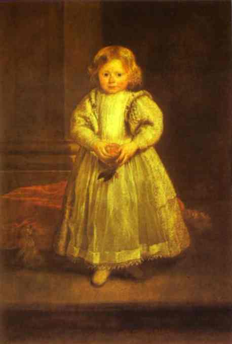 Portrait of Clelia Cattaneo, Daughter of Marchesa Elena Grimaldi