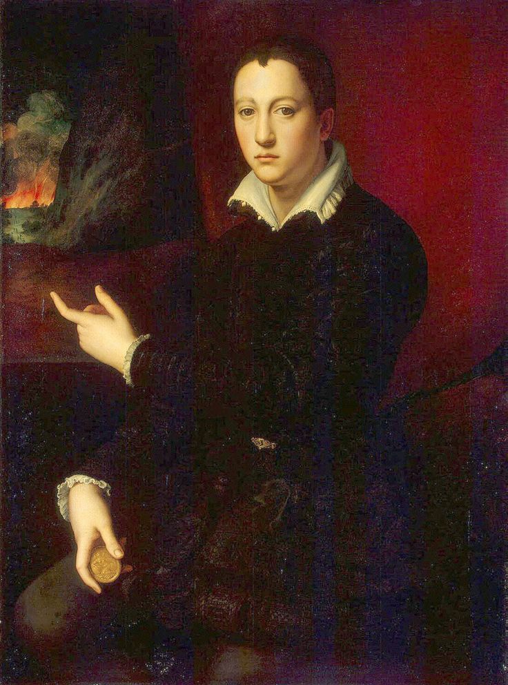 Portrait of Cosimo I de' Medici. Bronzino