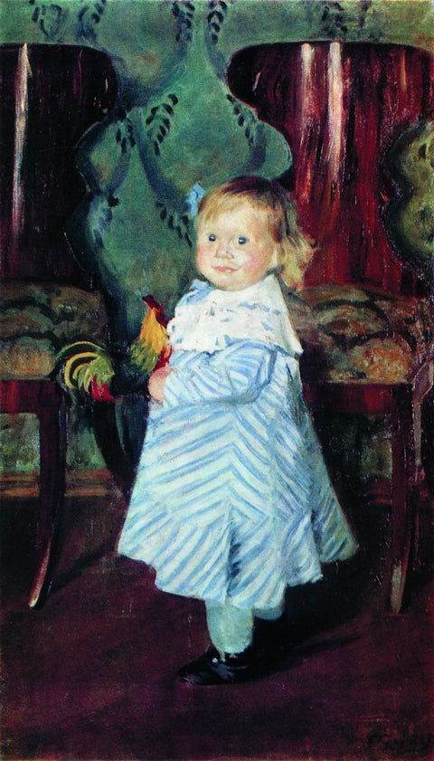 Portrait of I.B. Kustodieva
