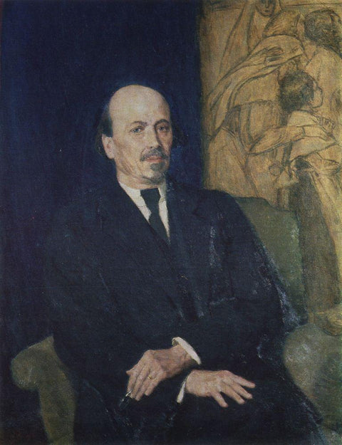 Portrait of Mikhail Nesterov