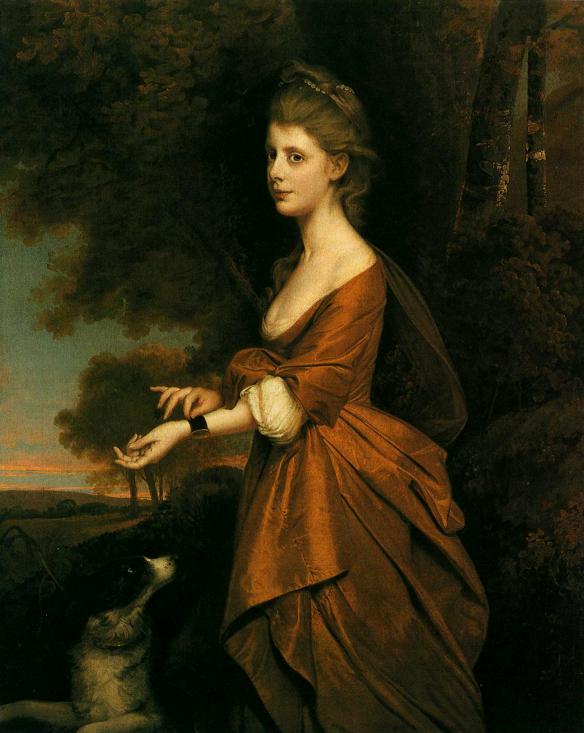 Portrait of a Girl in a Tawny Colored Dress