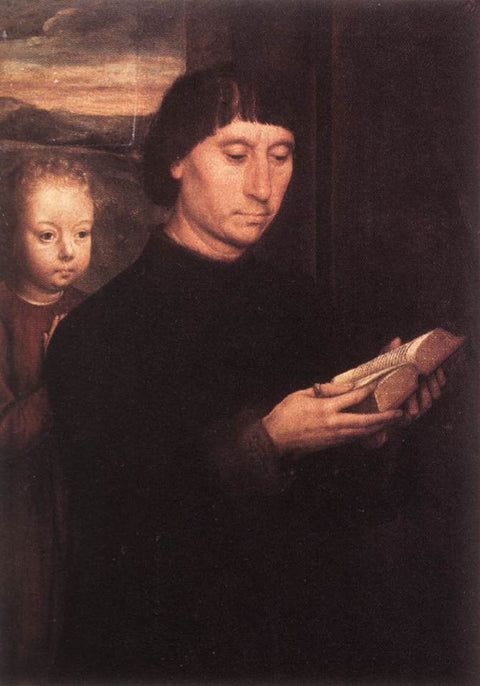 Portrait of a Reading Man