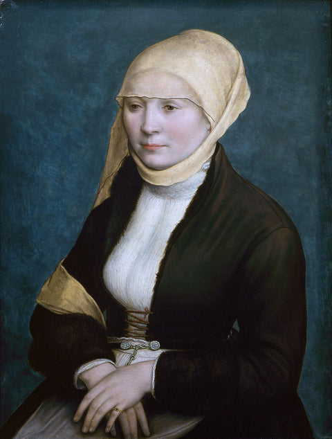 Portrait of a woman from southern Germany .