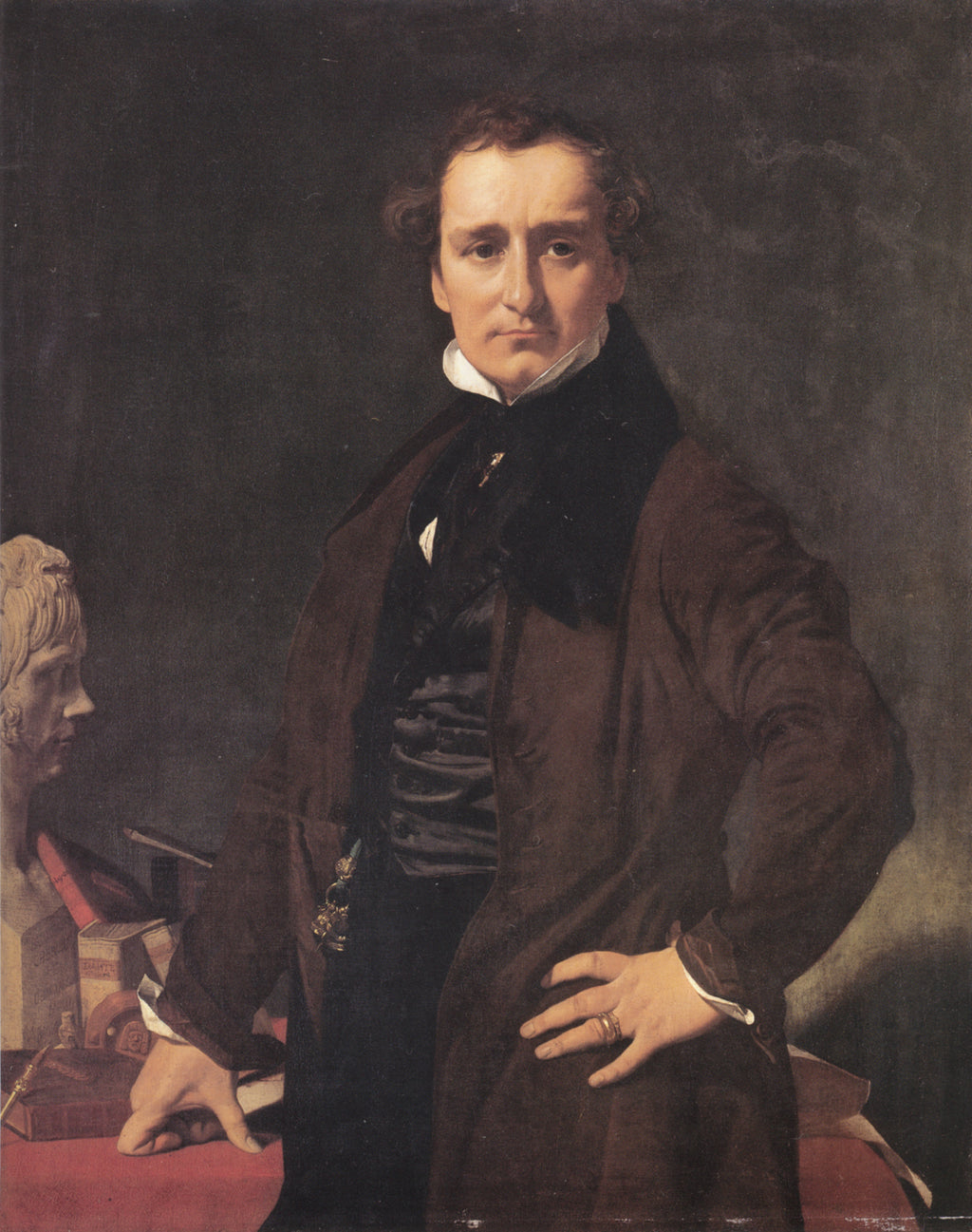 Portrait of the Sculptor Lorenzo Bartolini
