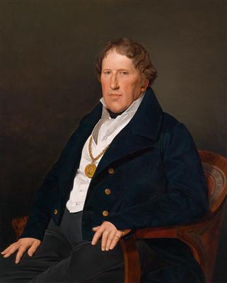 Portrait of the shipmaster Mathias Feldmüller
