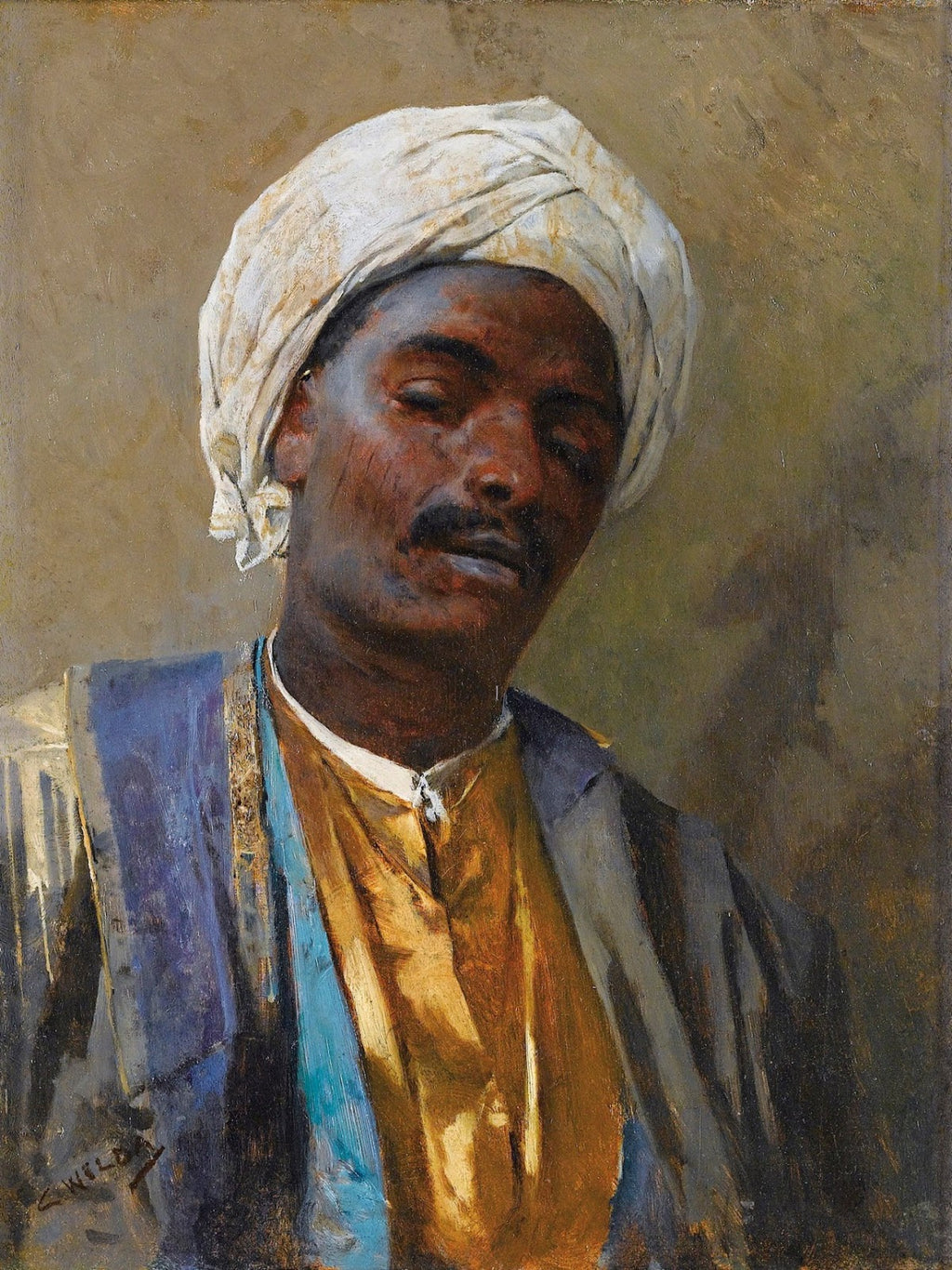 Portrait of an Arab Man