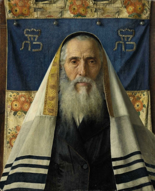 Rabbi with Prayer Shawl