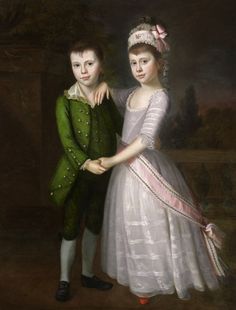 Richard and Anne Willis, eldest twin children of Richard Willis