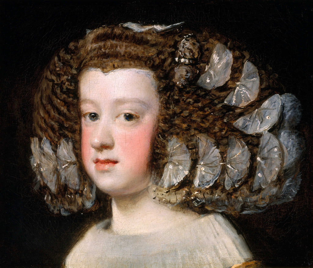 The Infanta Maria Theresa, daughter of Philip IV of Spain