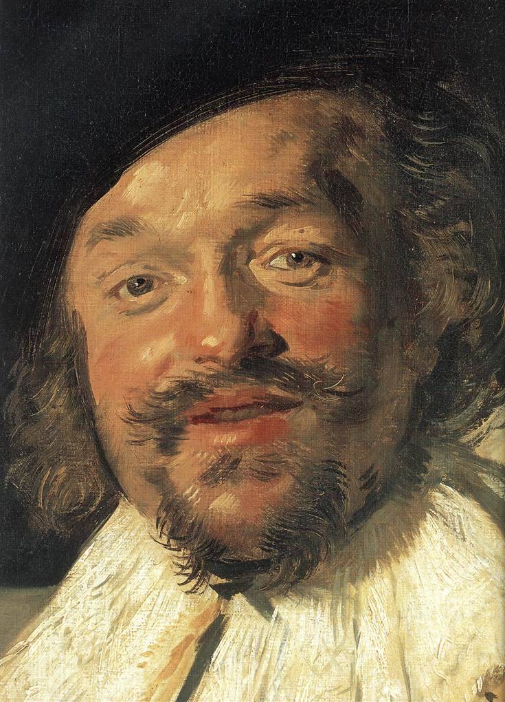 The Merry Drinker (detail)