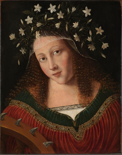 Young Woman as Saint Catherine